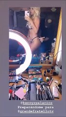 Wanda Nara hot in camerino: i preparativi per il GF Vip 2020 sono bollenti