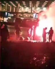 A Malmoe protesta contro Ibrahimovic: a fuoco la statua dedicata allo svedese