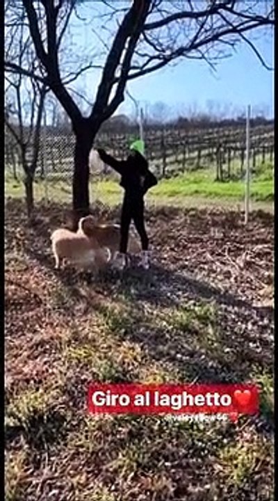 Giro al laghetto per Valentino Rossi e Francesca Sofia Novello: ecco come il Dottore trascorre la sua quarantena
