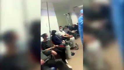 Pazienti in condizioni terribile in ospedale in Spagna: il Coronavirus devasta la nazione iberica