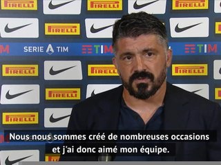 37e j. - Gattuso : "Contre le Barça, ce sera différent"