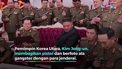 Pamer Pistol, Kim Jong-un Bergaya Ala Gangster