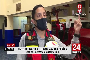 Callao: Ladrón trepa muros y roba en compañía de Bomberos de La Perla