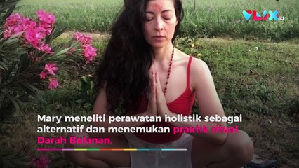 Biar Glowing, Wanita Ini Oles Darah Menstruasi di Wajah