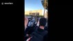 BLM protester tackled to ground by LAPD in alleged 'brutality'