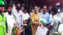 Nagari YSRCP MLA RK Roja Distributes Tricycles in Constituency | E3 Talkies