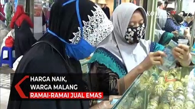 Warga Malang Ramai-Ramai Jual Emas, Ada Apa?