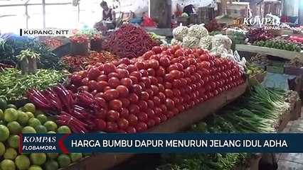 Jelang Idul Adha Harga Jual Bumbu Dapur Menurun