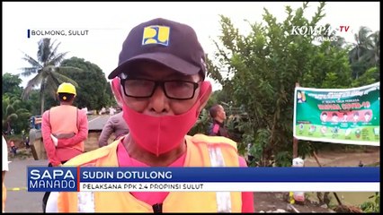 Balai Jalan Sulut Bangun Jembatan Darurat