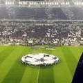 Juventus-Real Madrid, lo spettacolo all'ingresso delle squadre