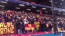 Liverpool-Roma, i tifosi giallorossi sono commoventi