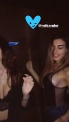 Lady Musacchio e lady Petagna sexy in un balletto scatenato