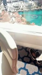 Petagna e la fidanzata a Las Vegas