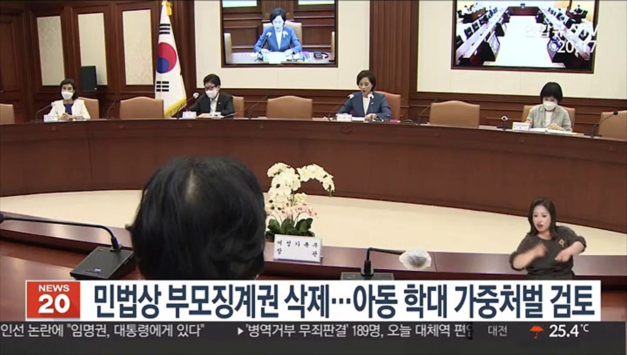 민법상 부모징계권 삭제…아동 학대 가중처벌 검토