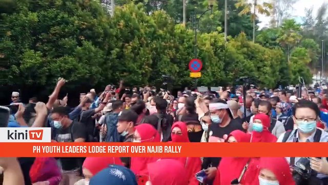 PH youth leaders lodge report over Najib rally