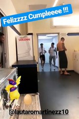 Lautaro Martinez, lo scherzo dei compagni Ã¨ esilarante