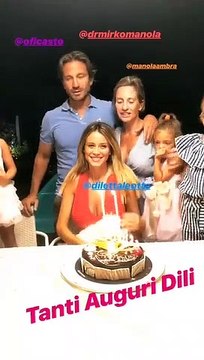 Buon compleanno Diletta Leotta, la festa in famiglia!