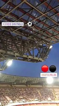 Milan-Napoli, in diretta dal San Paolo