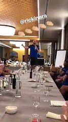 Sampdoria, il rito di iniziazione Ã¨ esilarante