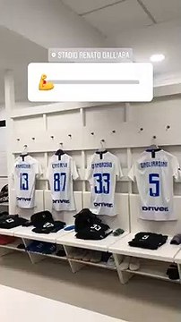 Bologna-Inter, in diretta dallo spogliatoio dei nerazzurri