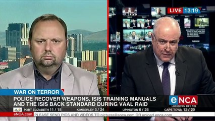 SA police seize weapons and ISIS training manuals