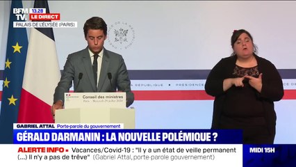 "Ensauvagement": pour Gabriel Attal, "Il n'y a ni mot tabou ni mot magique"