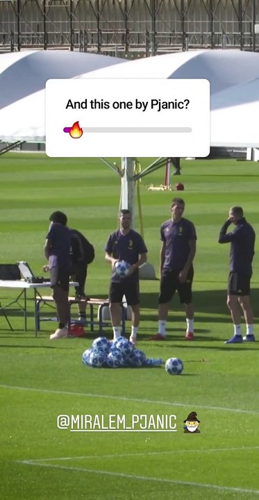 Gol Pjanic, rete pazzesca in allenamento