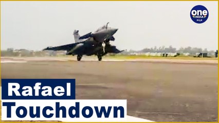 Rafael fighter jet lands in India | Oneindia Kannada