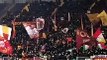 Roma-Entella, lo spettacolo della curva giallorossa