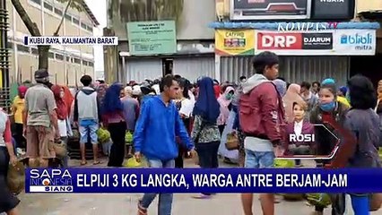 Ngamuk! Usai Antre Berjam-jam, Warga Kesal Tak Juga Dapat Elpiji 3 Kg
