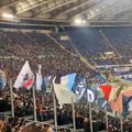 Lazio-Milan, lo spettacolo della Curva biancoceleste