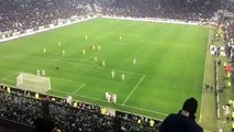 Gol Ronaldo, la festa dei tifosi della Juventus