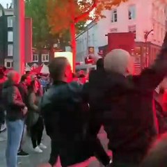 La festa dei tifosi ad Amsterdam