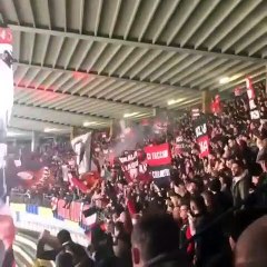 Chievo-Milan, delirio nel settore rossonero