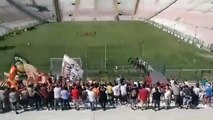 Serie D, i tifosi del Messina nel match contro l'Acireale
