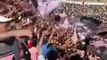 L'entusiasmo dei tifosi del Palermo in Serie D