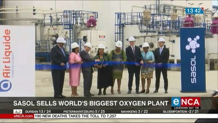 SASOL sells worlds biggest oxygen plant