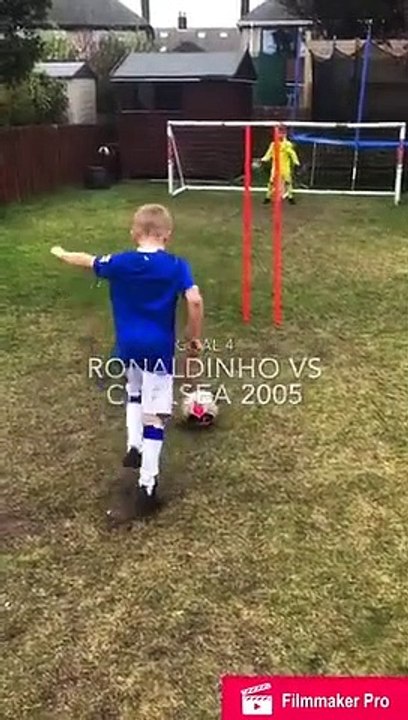 I figli di Sean O'Hanlon imitano alcuni dei gol piÃ¹ belli della storia