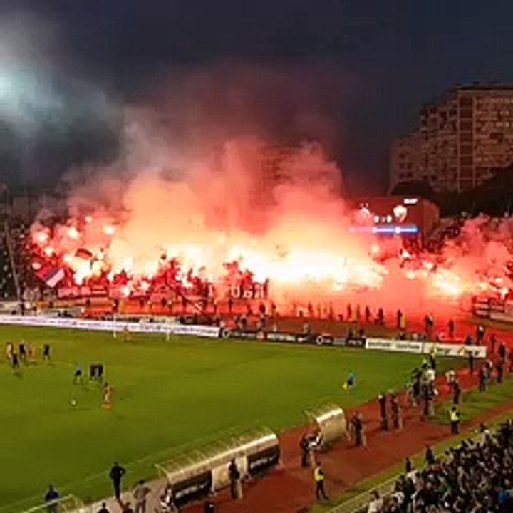 Partizan-Stella Rossa, derby di fuoco a porte aperte