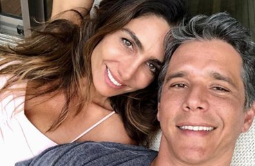 Márcio Garcia se declara para esposa: 'Minha parceira da vida'