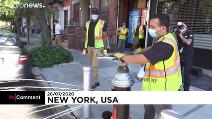 Fire hydrants helping New Yorkers keep cool amid high temperatures