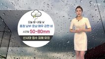 내일 전국 장맛비...충청·호남 최고 200mm 호우 / YTN