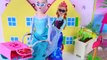 Play Barbie Doll Morning Routine with Breakfast Cooking Toys in the Doll House!