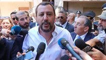 Palmi, polemiche e inchieste sulla Lega: Salvini sbotta con i giornalisti e se ne va