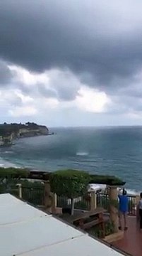 Maltempo in Calabria, tornado si abbatte sulla costa di Tropea