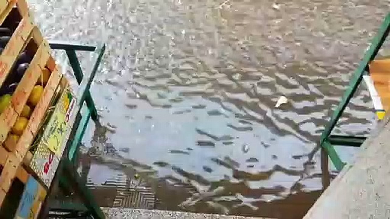 Reggio Calabria: cittÃ  allagata dopo il forte temporale