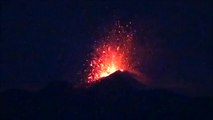 Etna: attivitÃ  eruttiva al Nuovo Cratere di Sud-Est, 23-24 agosto 2018