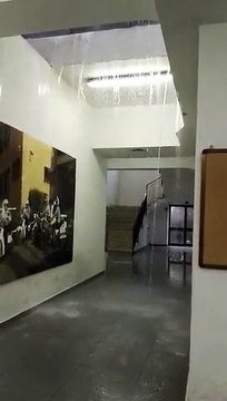 Reggio Calabria: uffici della Polizia Municipale completamente allagati