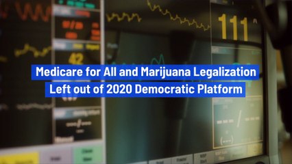 Medicare for All and Marijuana Legalization Left out of 2020 Democratic Platform