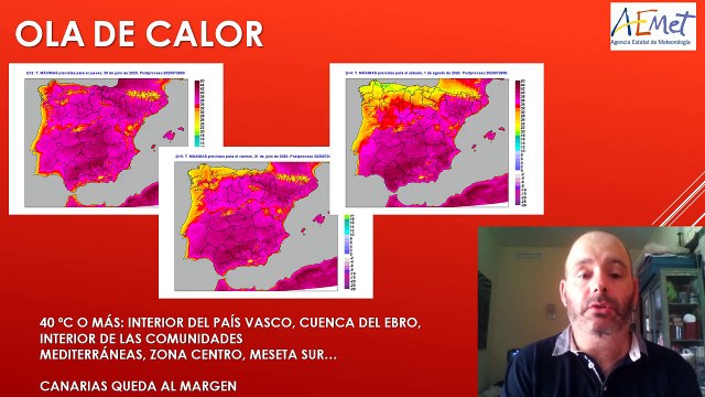 Ola de Calor Julio 2020 - AEMET